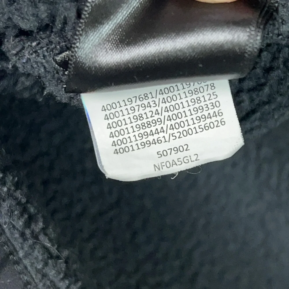 North Face Sweater Mens Medium Black Quarter Zip Pullover‎ Gordon Lyons 1/4 Gorp
